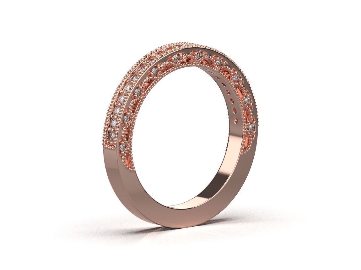 ring code 166 3D print model_11