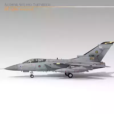Tornado ADV RAF 3D model