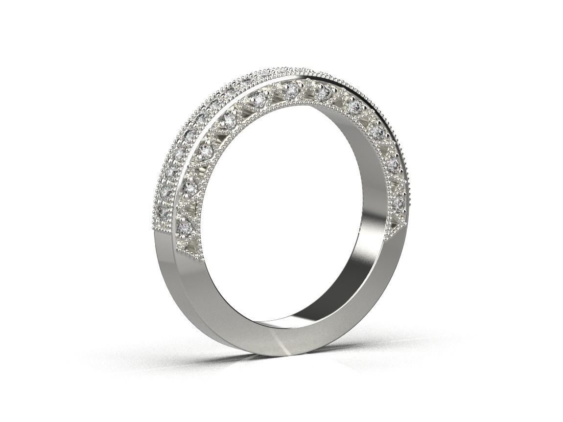 ring code 163 3D print model_10