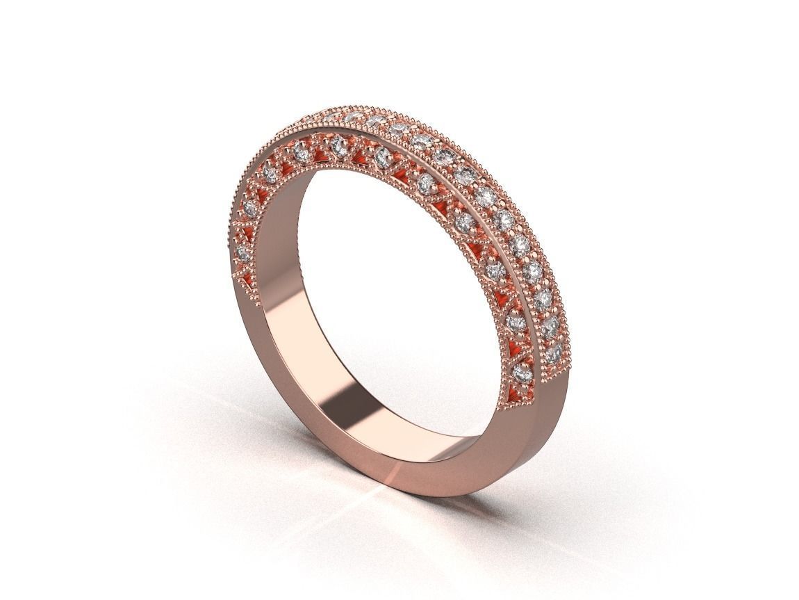 ring code 163 3D print model_13