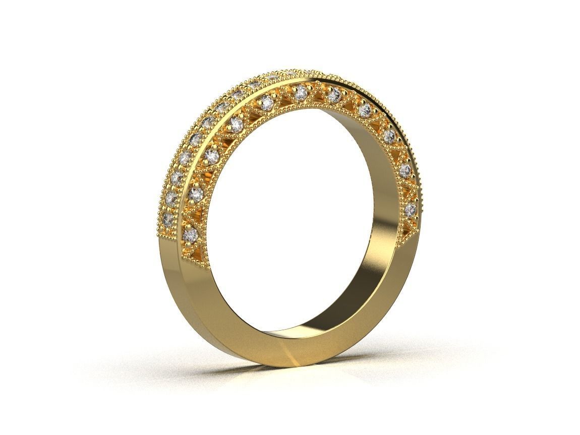 ring code 163 3D print model_12