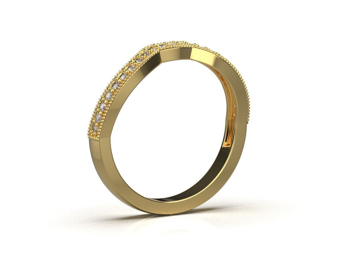 ring code 162 3D print model_12