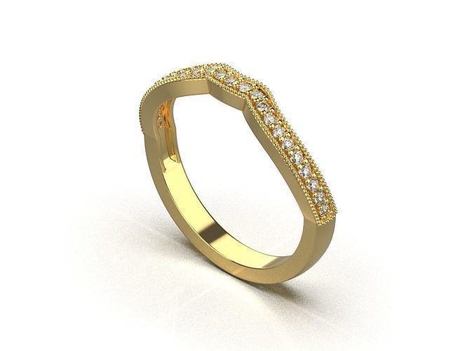 ring code 162 3D model 3D printable | CGTrader