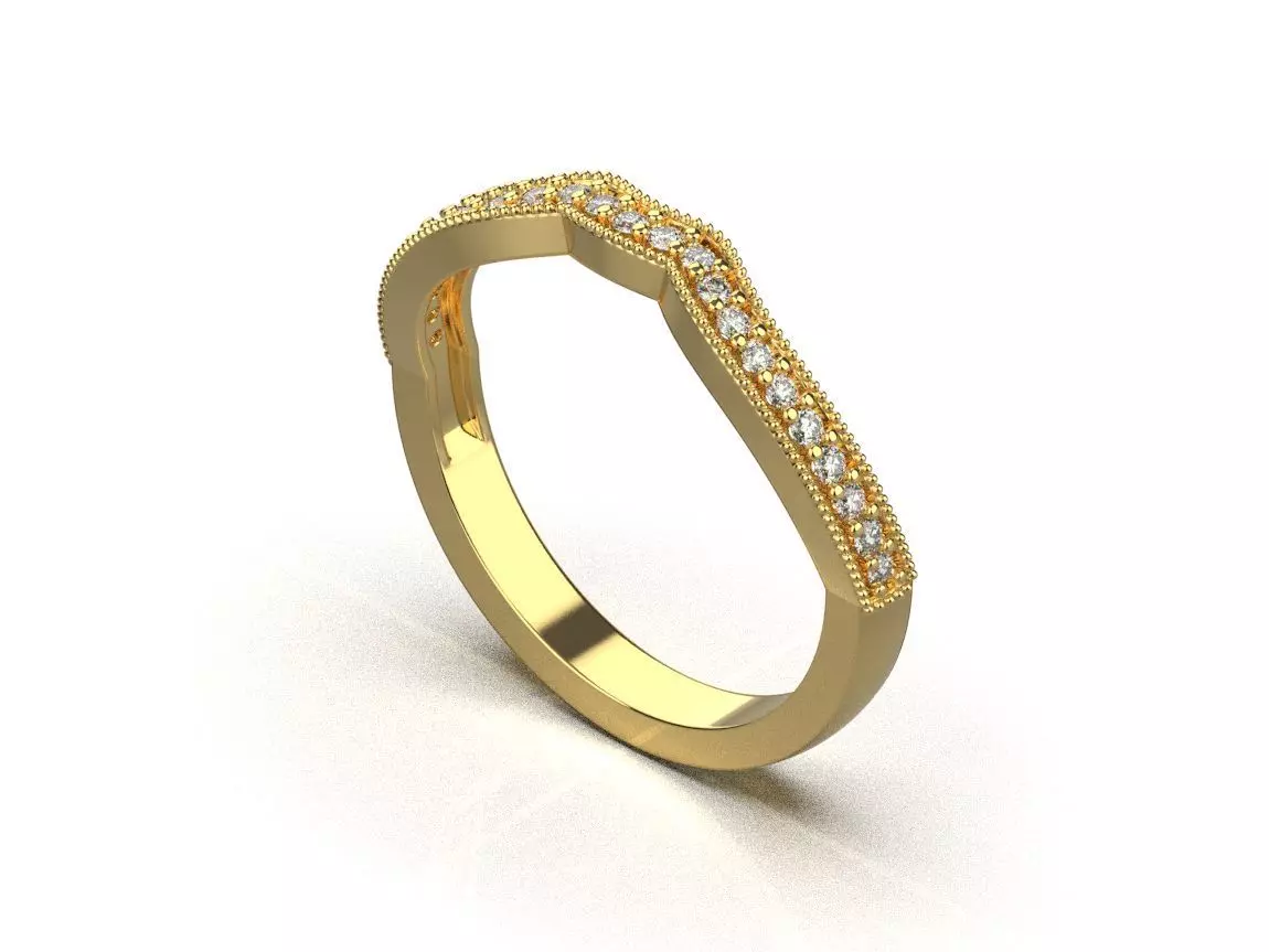 ring code 162 3D print model_0