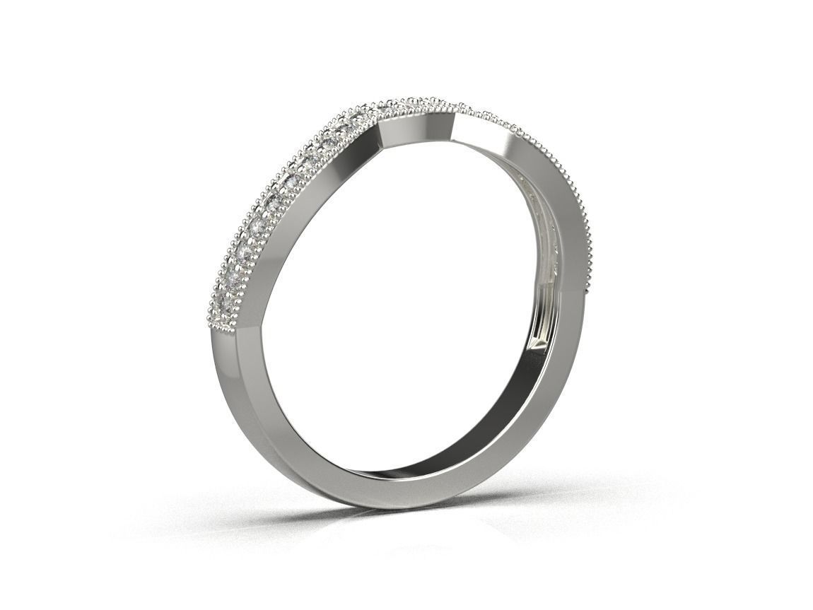 ring code 162 3D print model_10