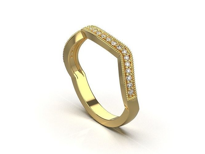 ring code 161 3D print model