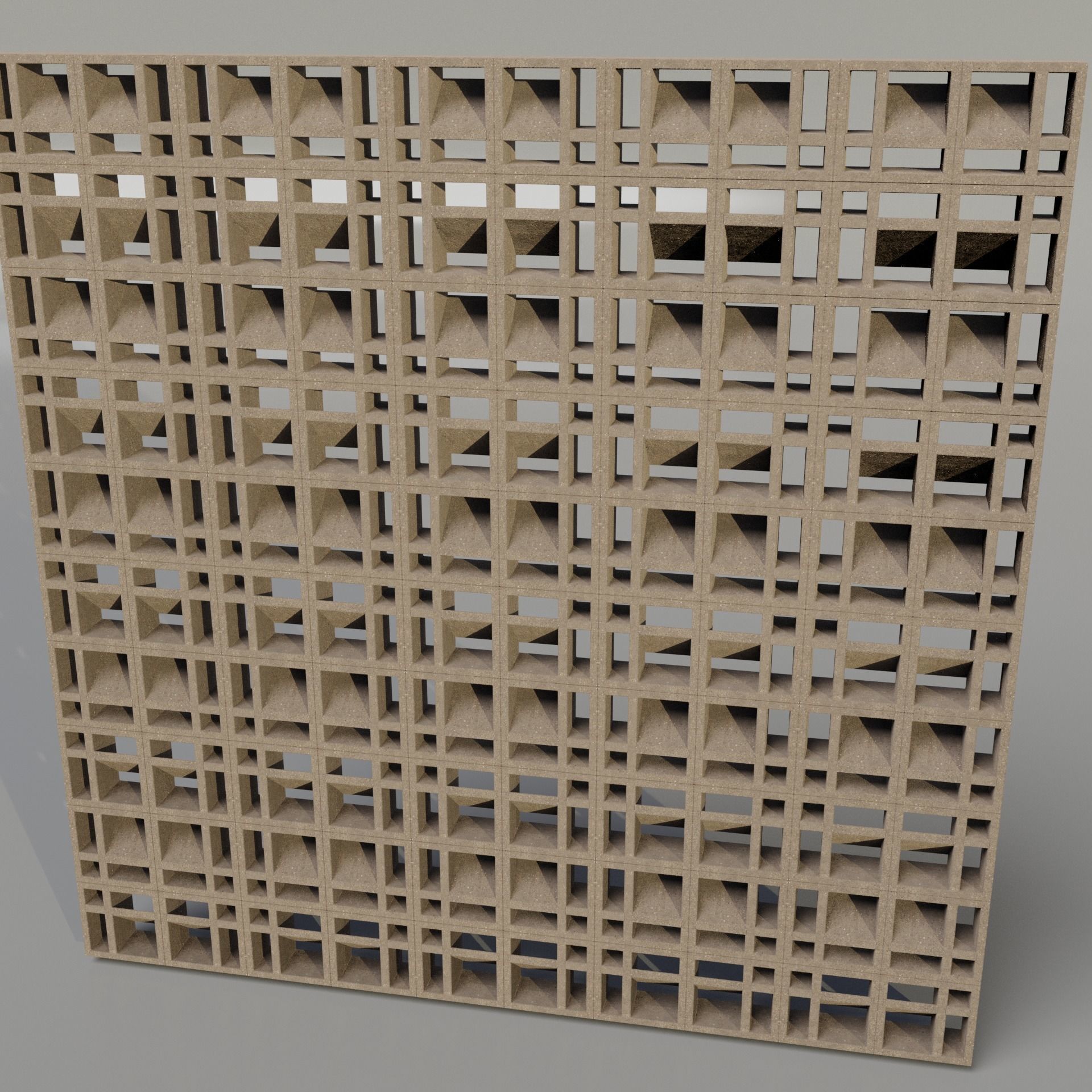 A Set of Rosters for Architecture 3D model_4