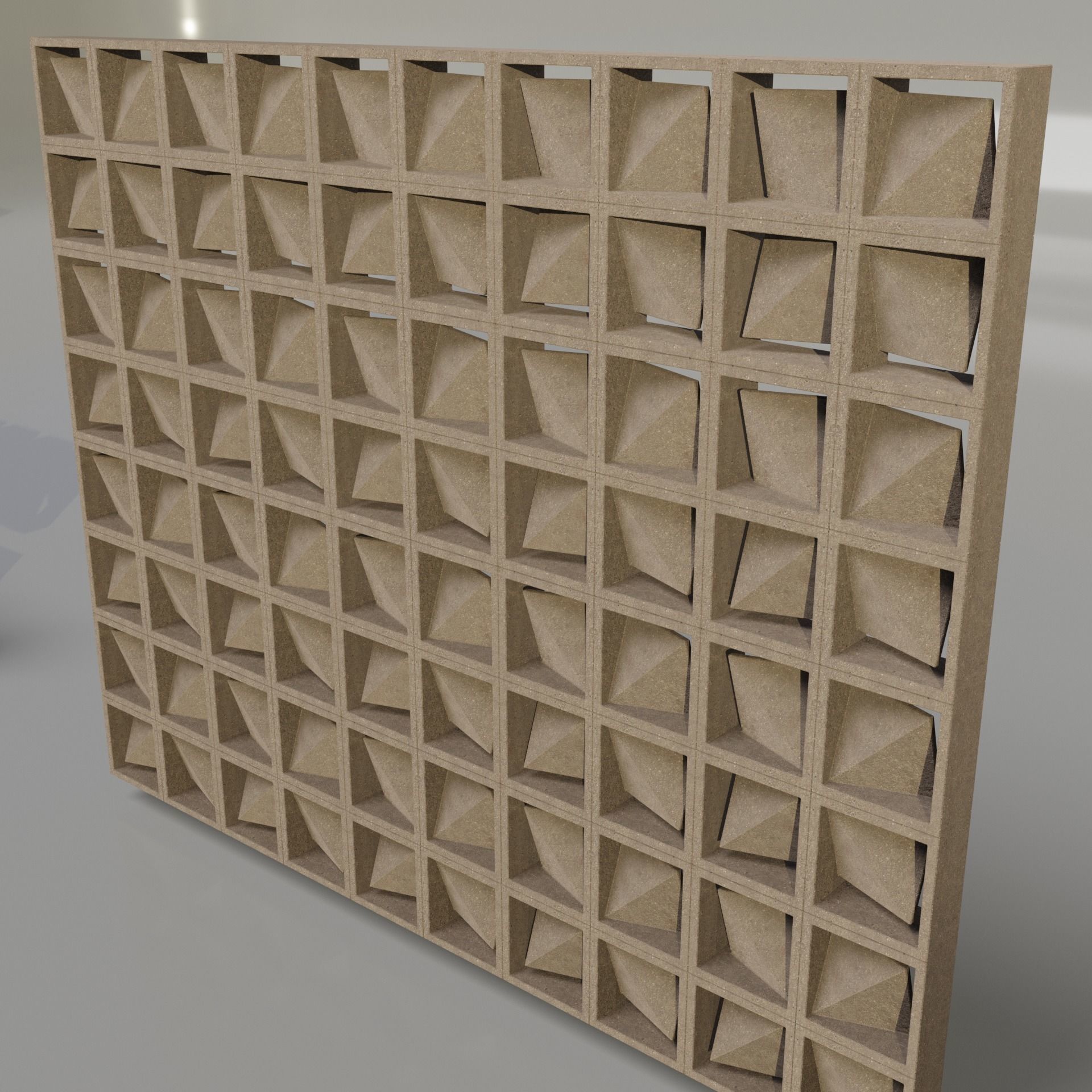 A Set of Rosters for Architecture 3D model_3