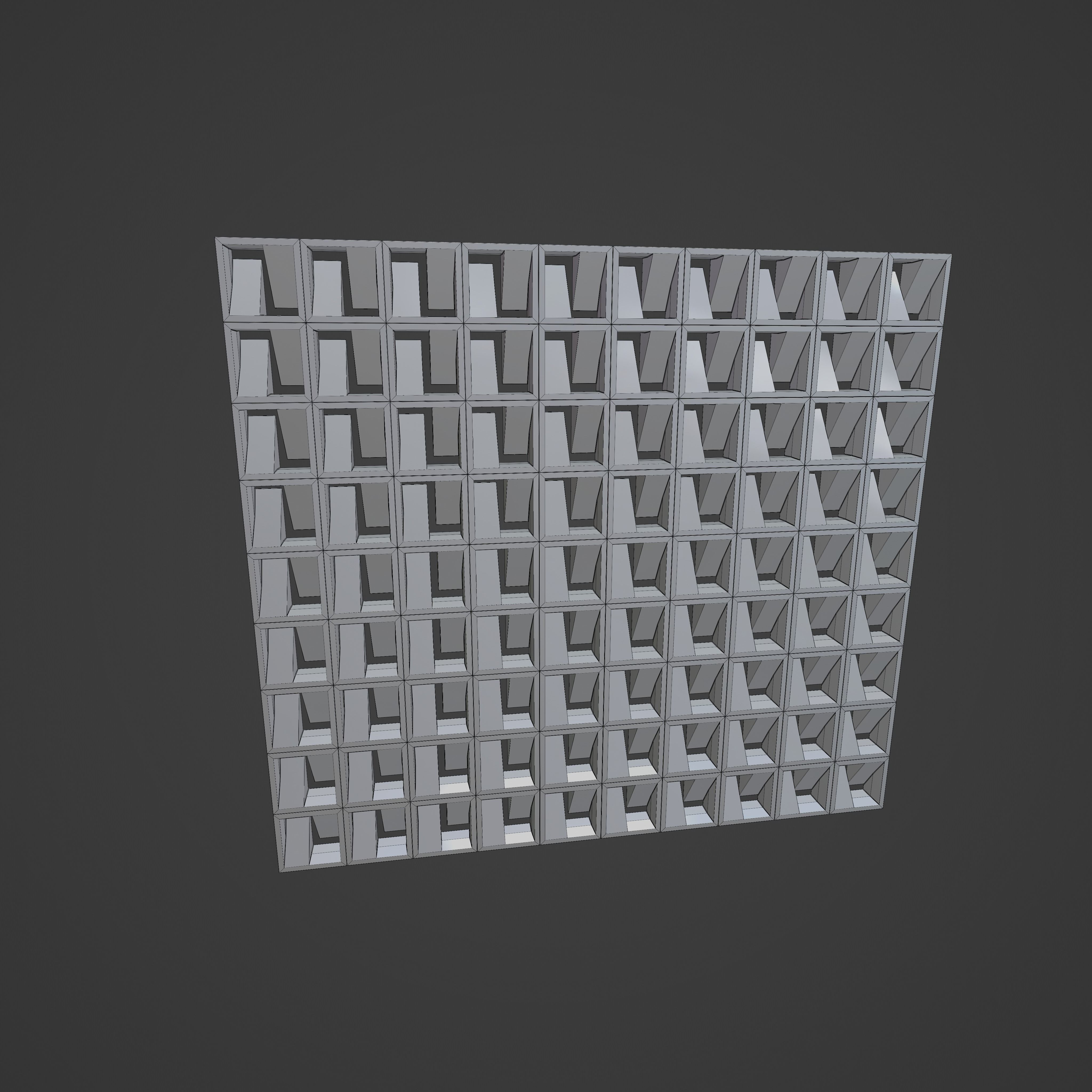A Set of Rosters for Architecture 3D model_7