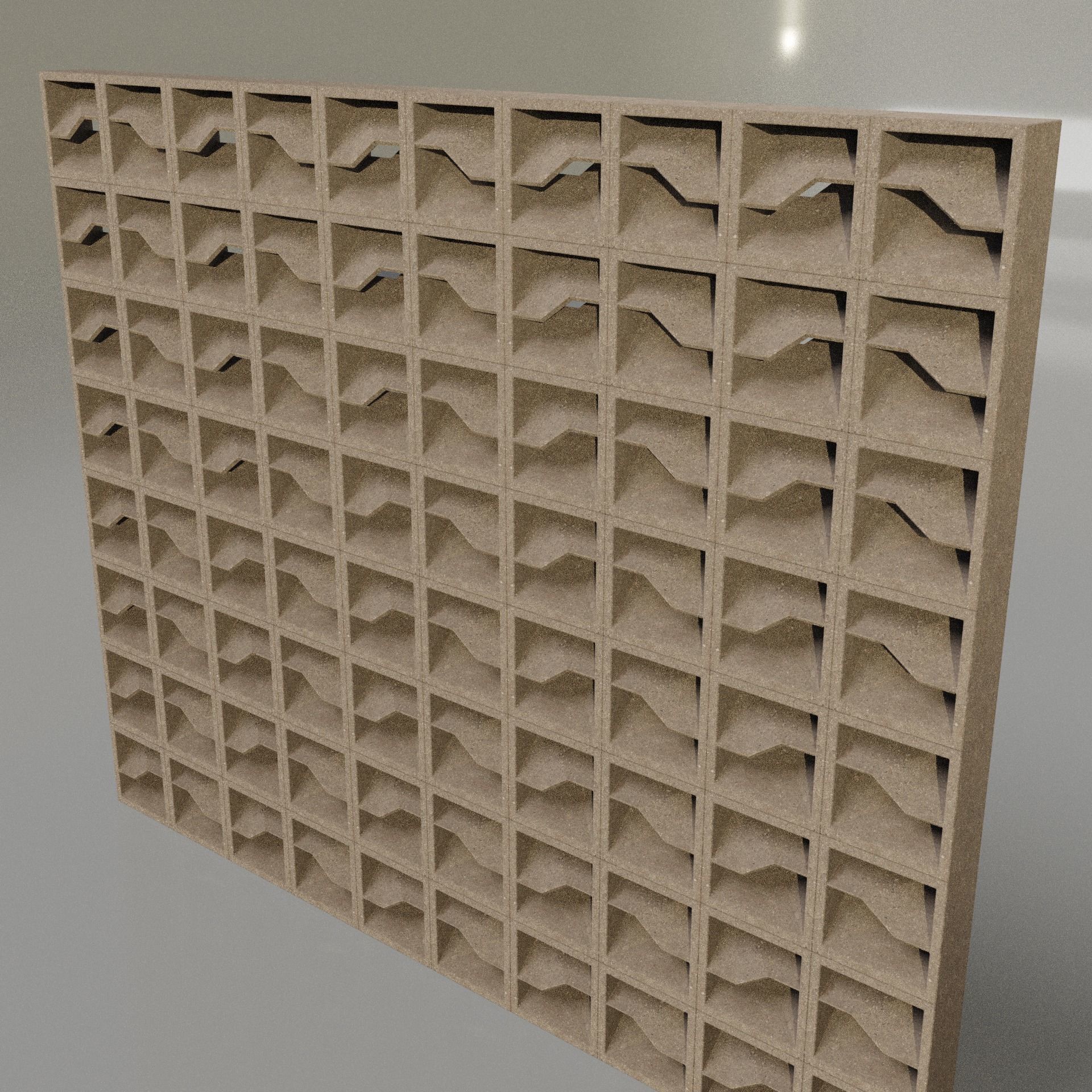 A Set of Rosters for Architecture 3D model_2