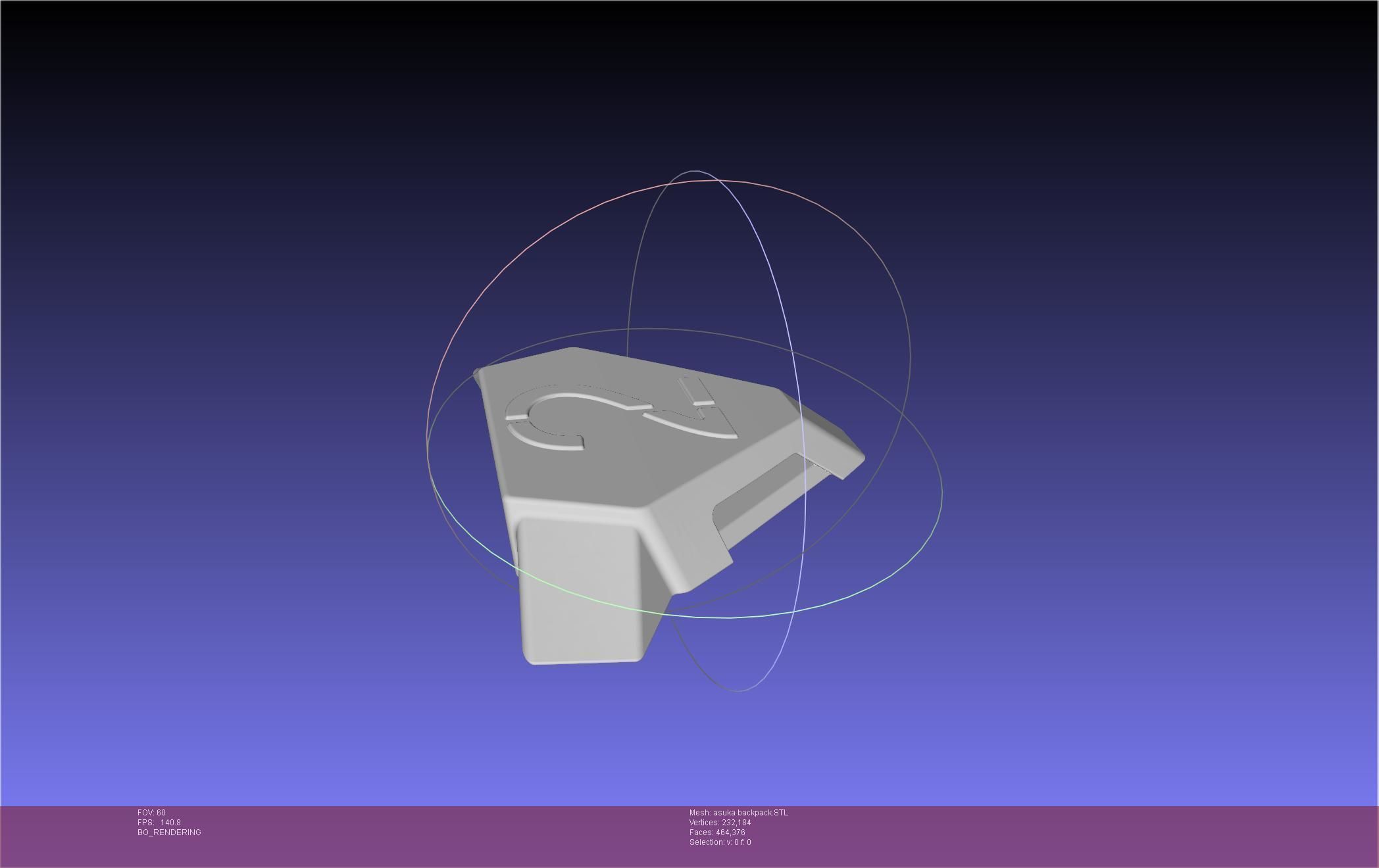 Evangelion Asuka Original Unit 2 Backpack 3D print model_5