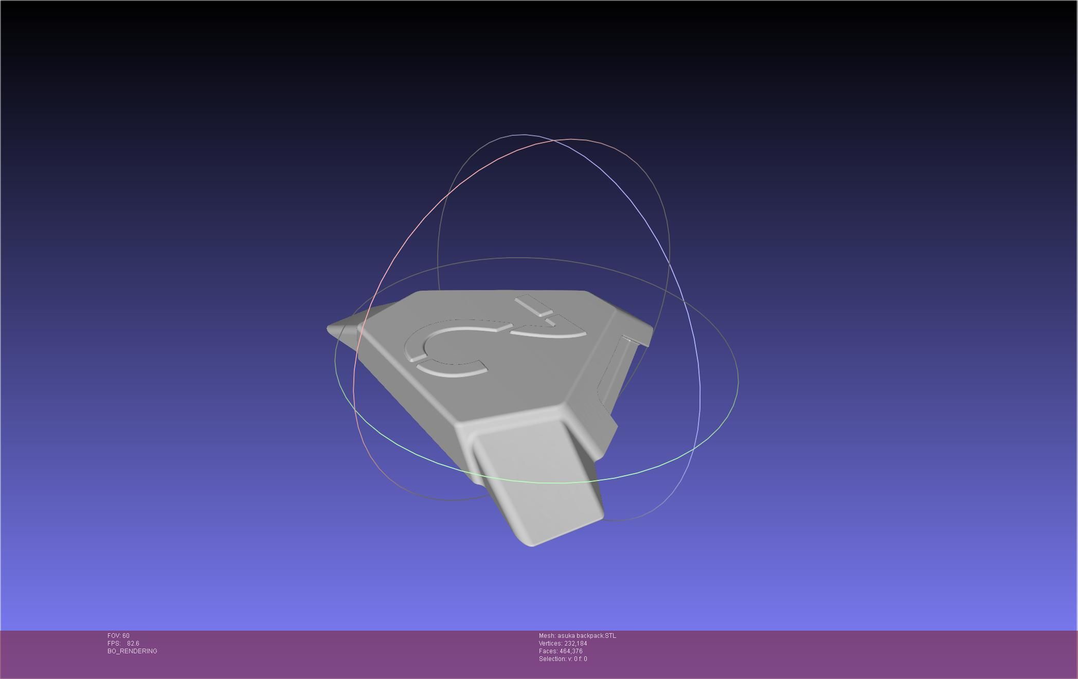 Evangelion Asuka Original Unit 2 Backpack 3D print model_6