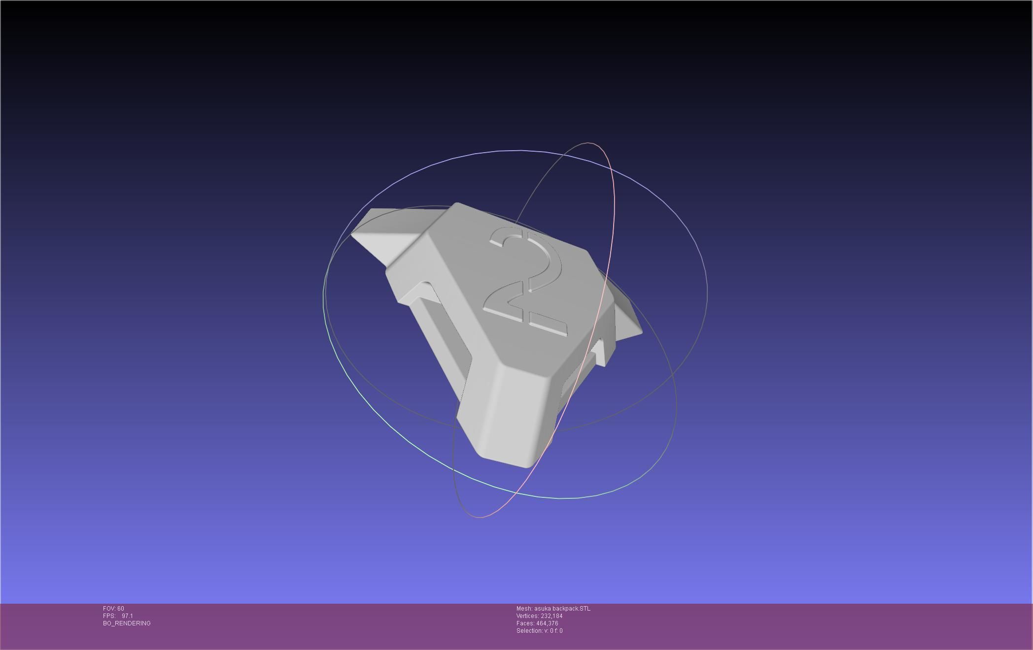 Evangelion Asuka Original Unit 2 Backpack 3D print model_20