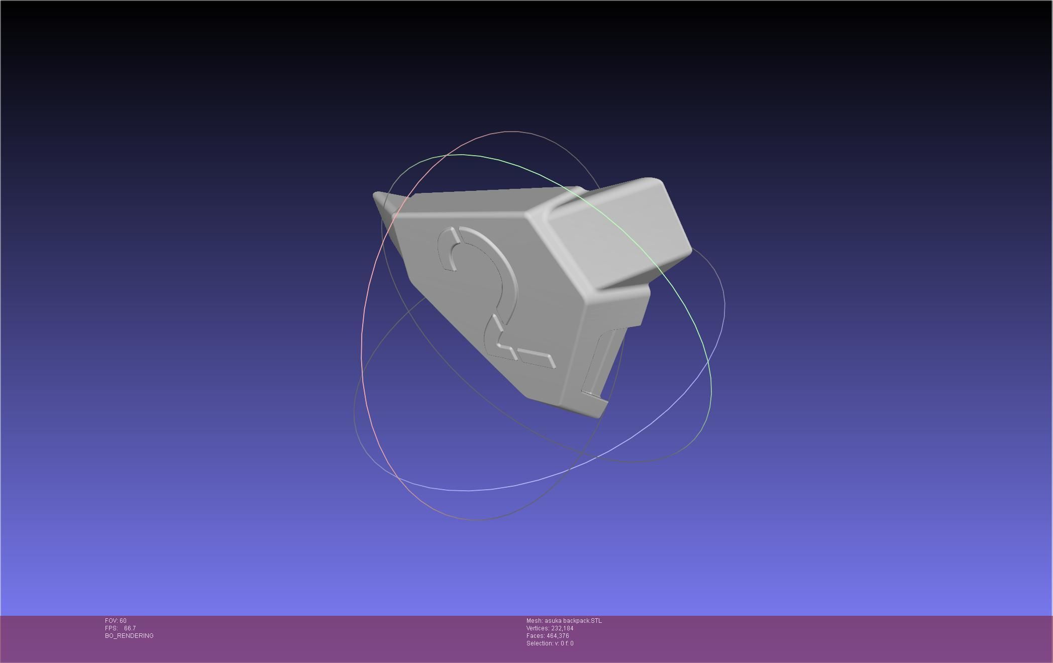 Evangelion Asuka Original Unit 2 Backpack 3D print model_32