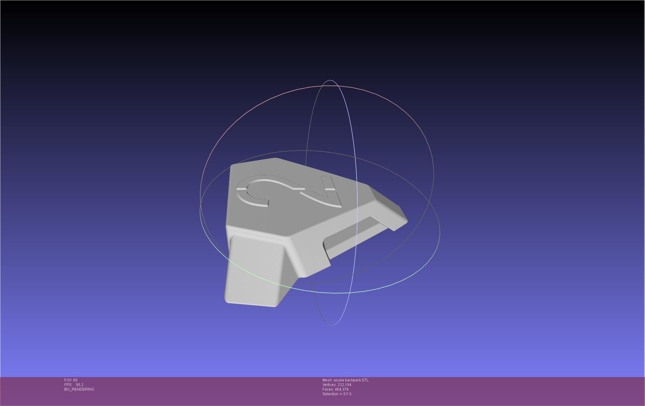 Evangelion Asuka Original Unit 2 Backpack 3D print model_4