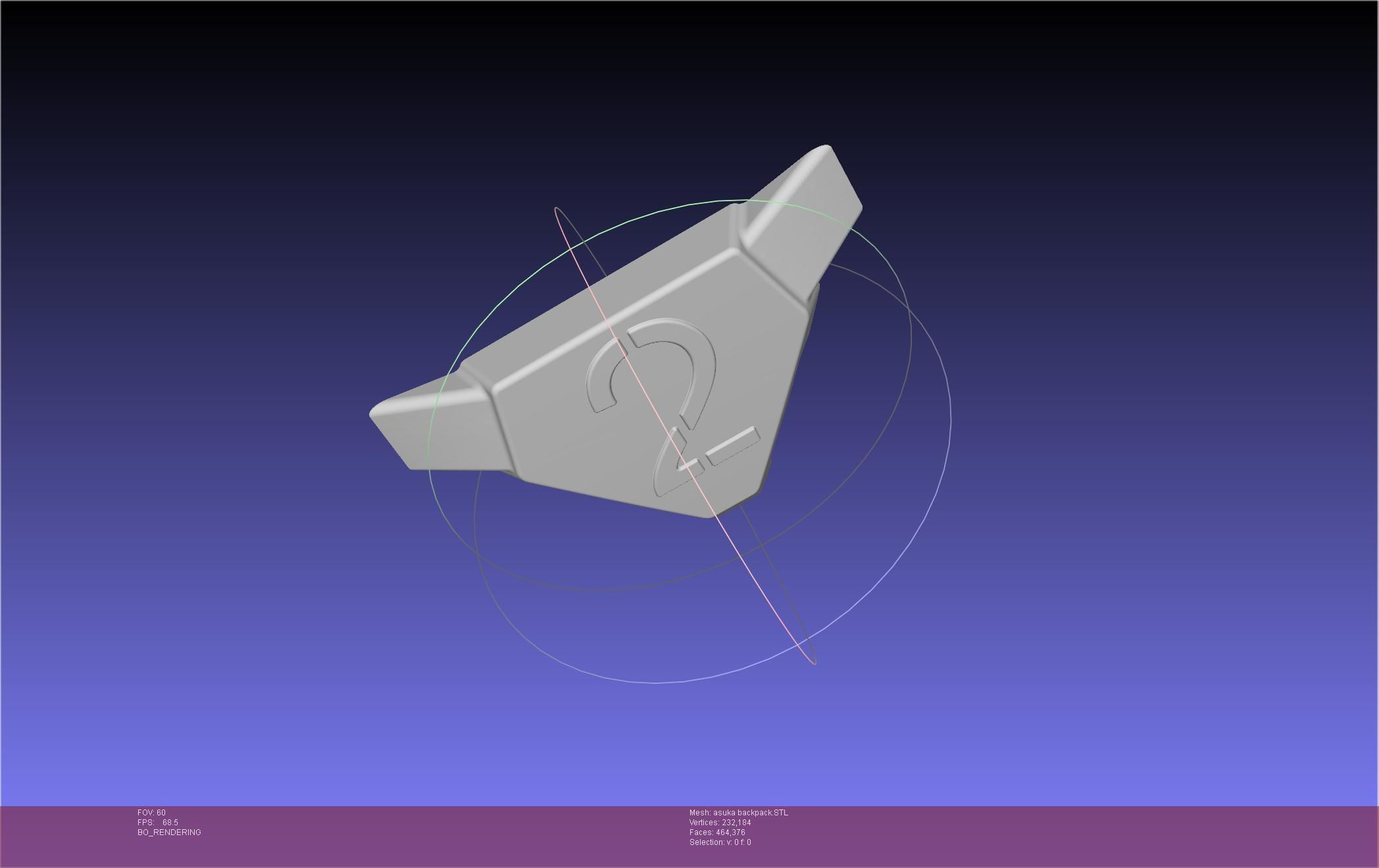 Evangelion Asuka Original Unit 2 Backpack 3D print model_33