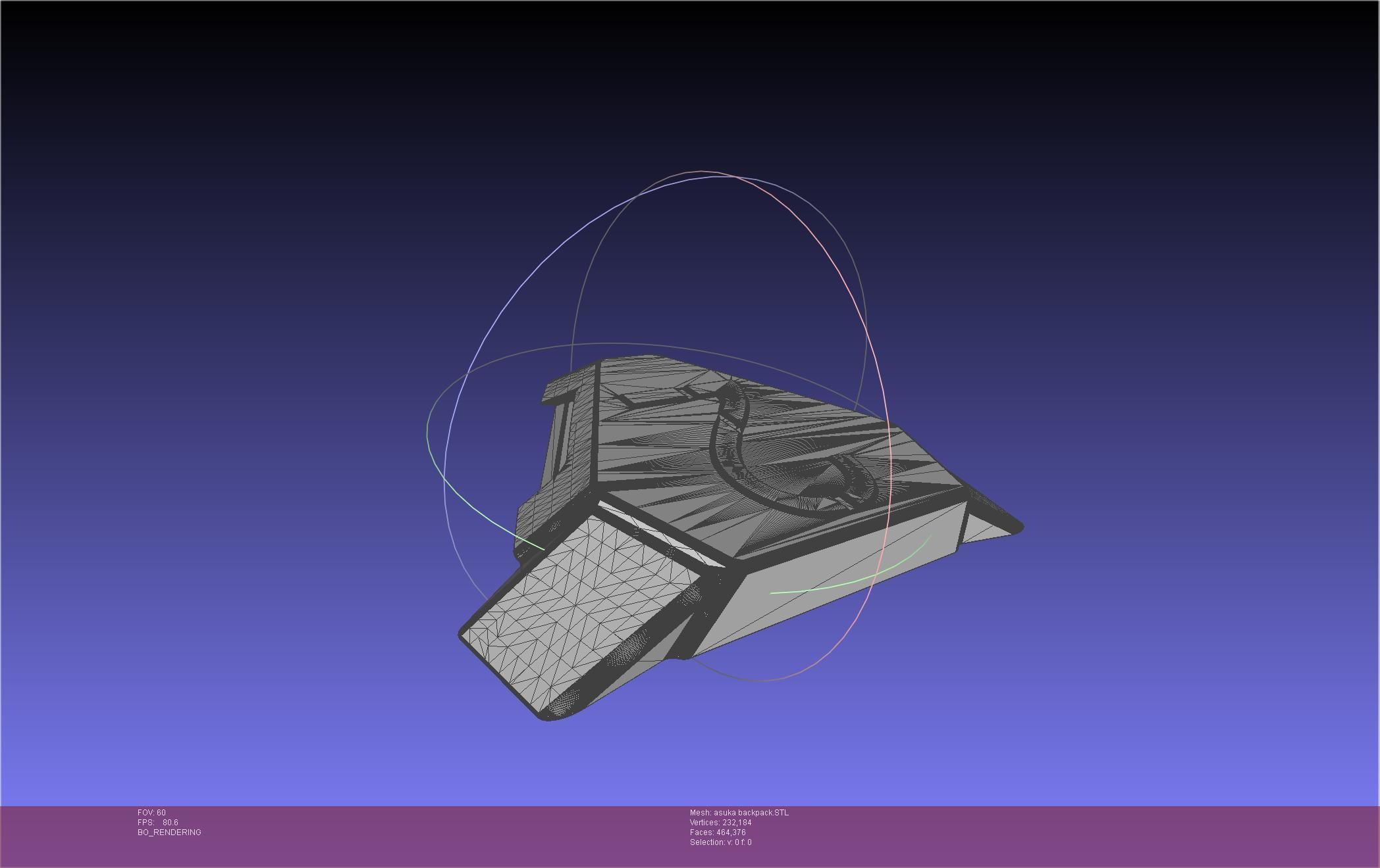 Evangelion Asuka Original Unit 2 Backpack 3D print model_38
