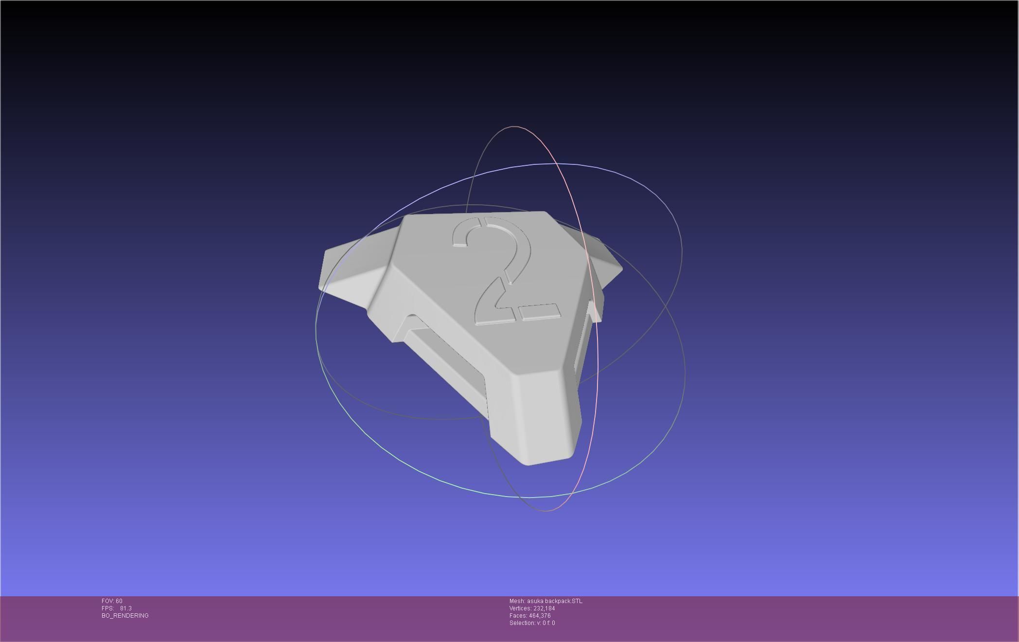 Evangelion Asuka Original Unit 2 Backpack 3D print model_1