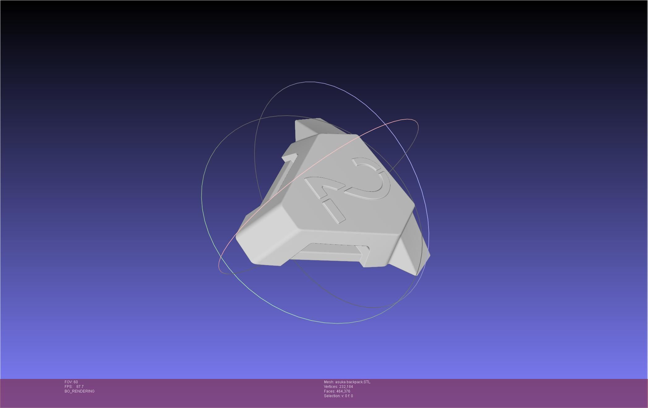 Evangelion Asuka Original Unit 2 Backpack 3D print model_19