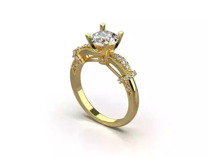 ring code 153 3D print model