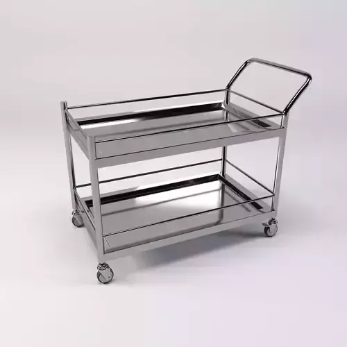Stainless steel multi purpose trolley cart 