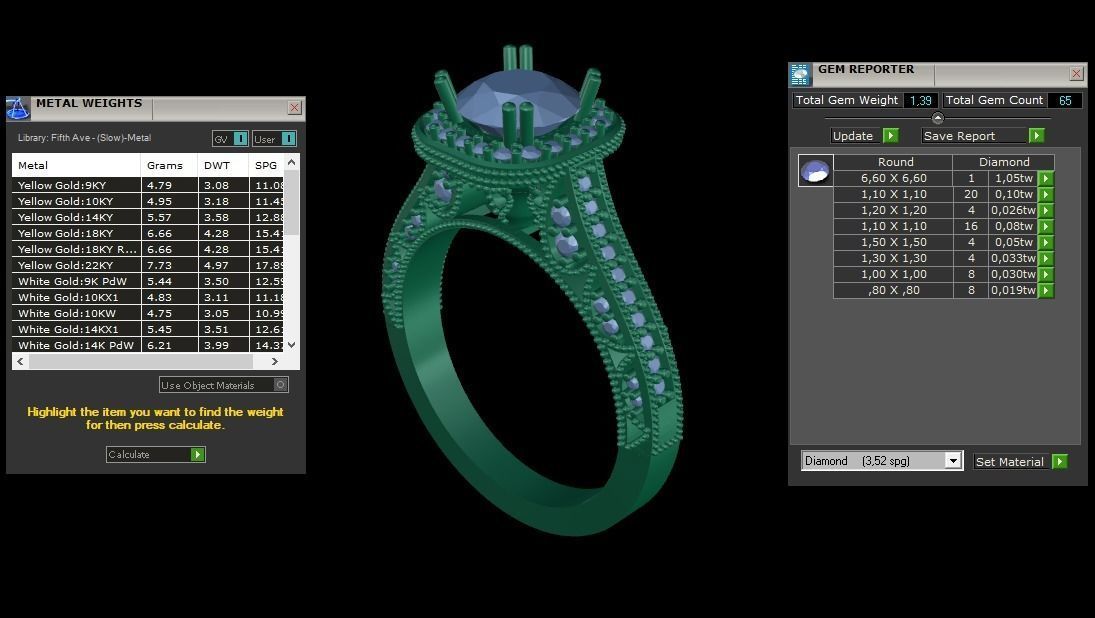 ring code 150 3D print model_2