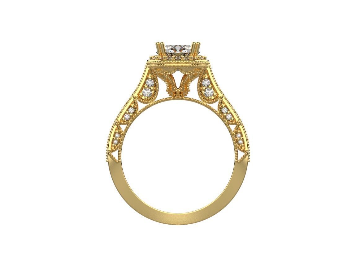 ring code 150 3D print model_7