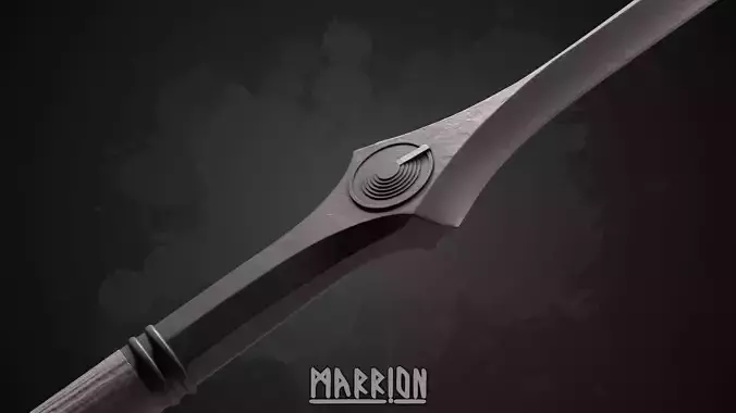 Gondorian Soldier Spear LotR 3D print model