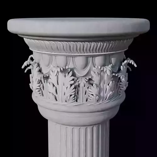 fat corinthian 3D model