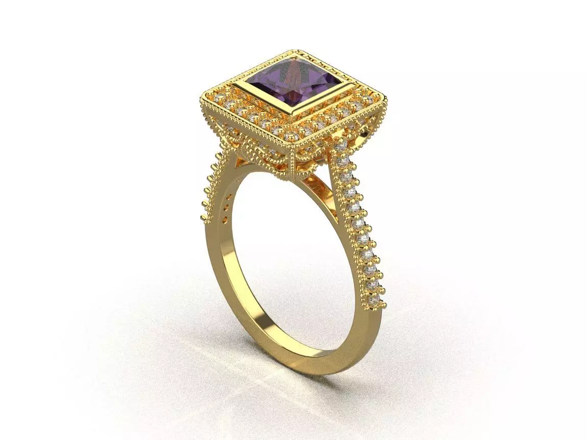 ring code 140 3D print model