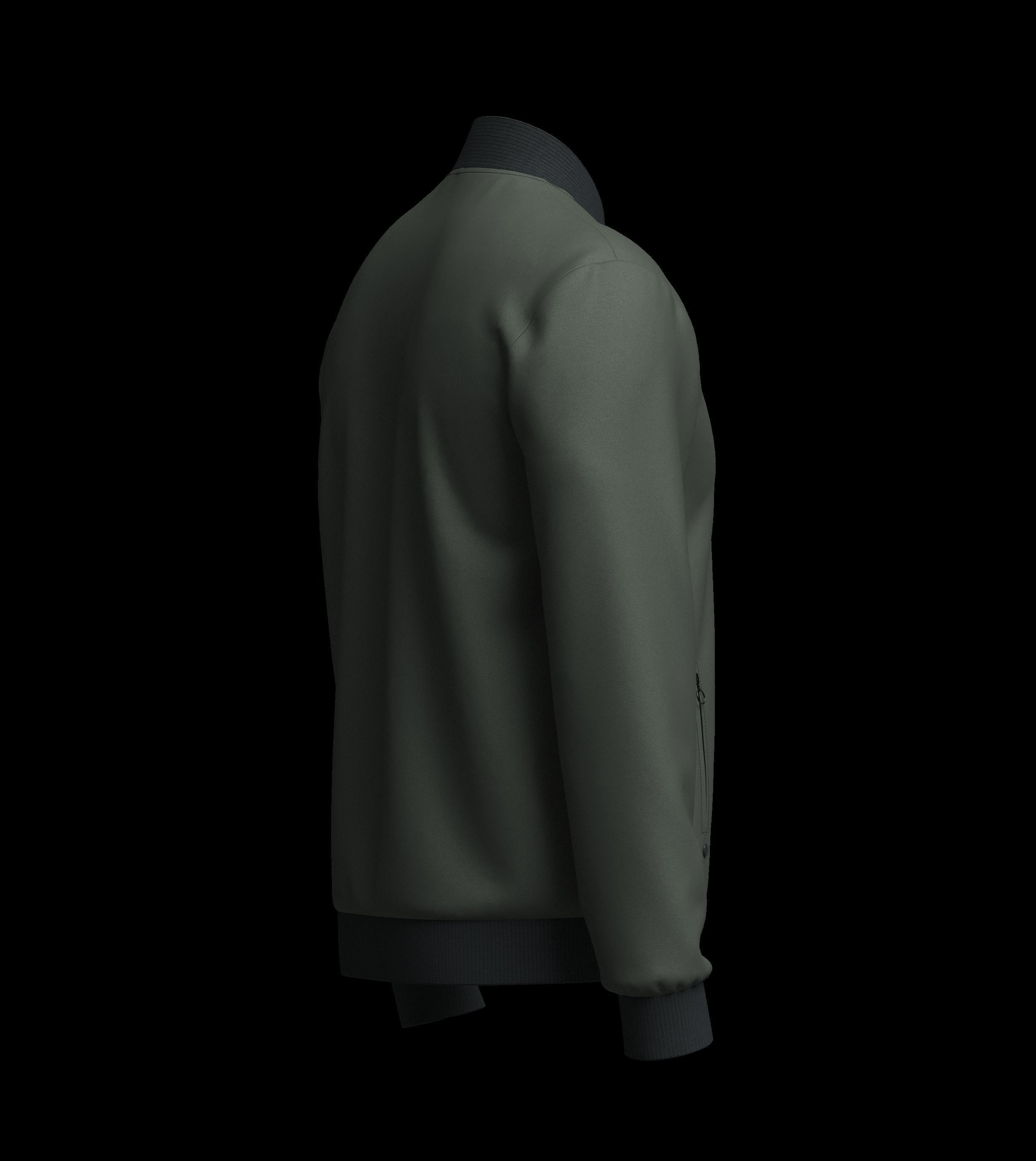 Bomber Jacket 3d Model 3D model CGTrader