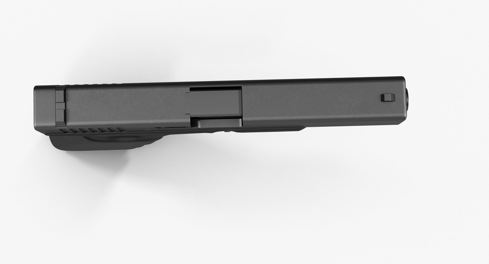 Glock 17 Handle Low-poly 3D model_10