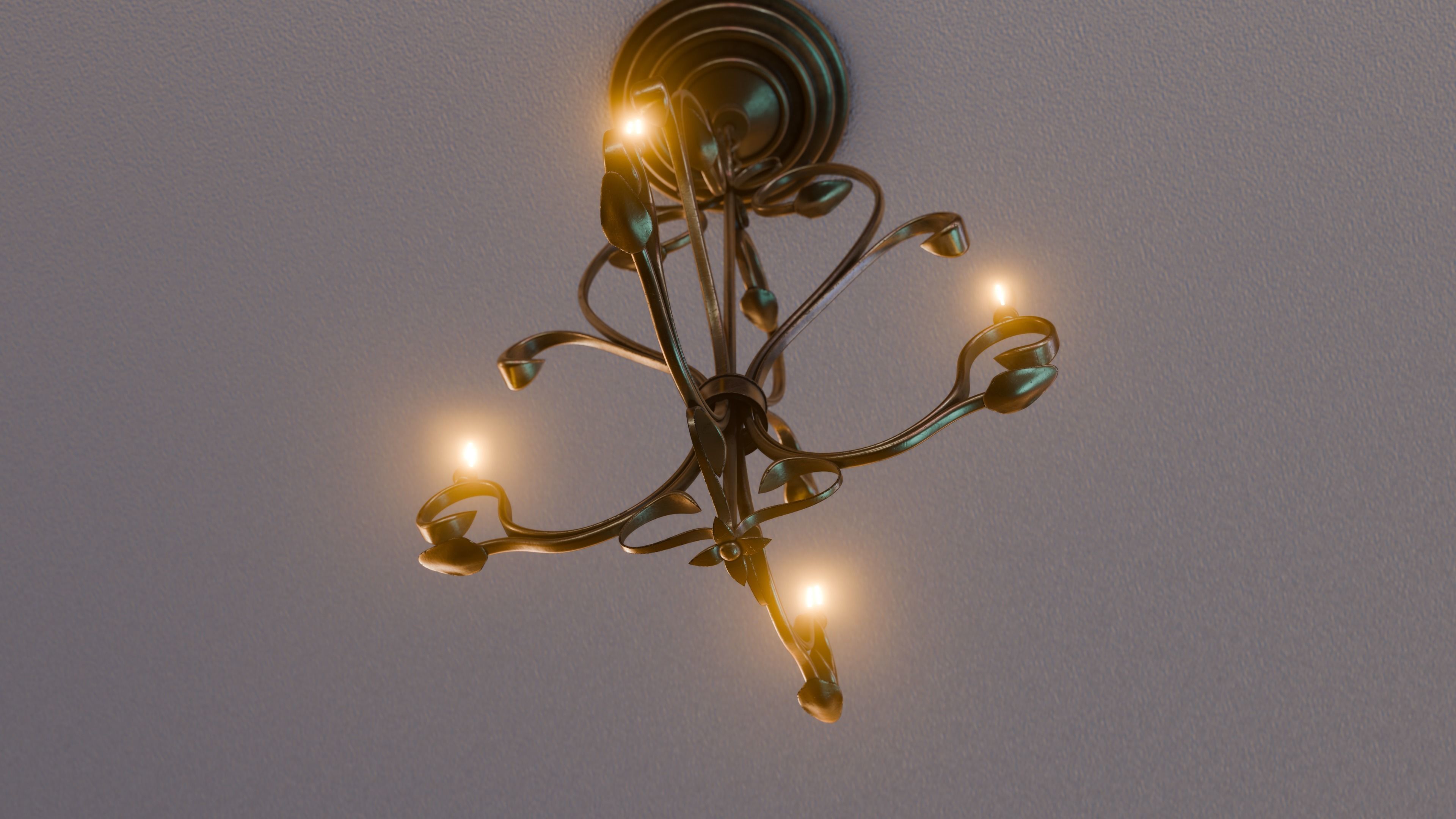 Ceiling chandelier 3d model 3D model_6