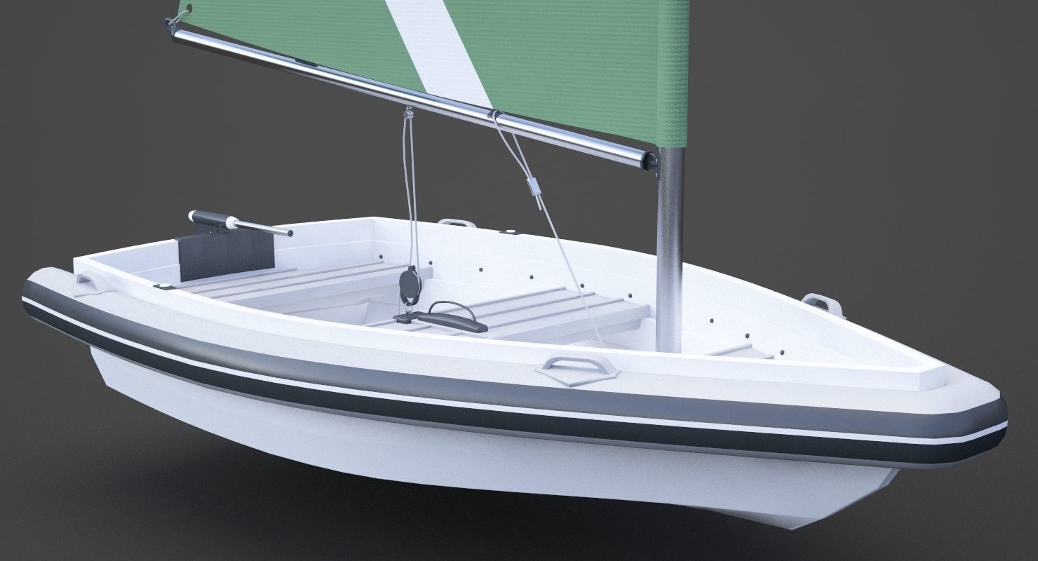 Boat 01 3D model_5