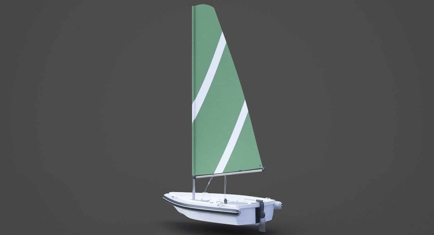 Boat 01 3D model_2