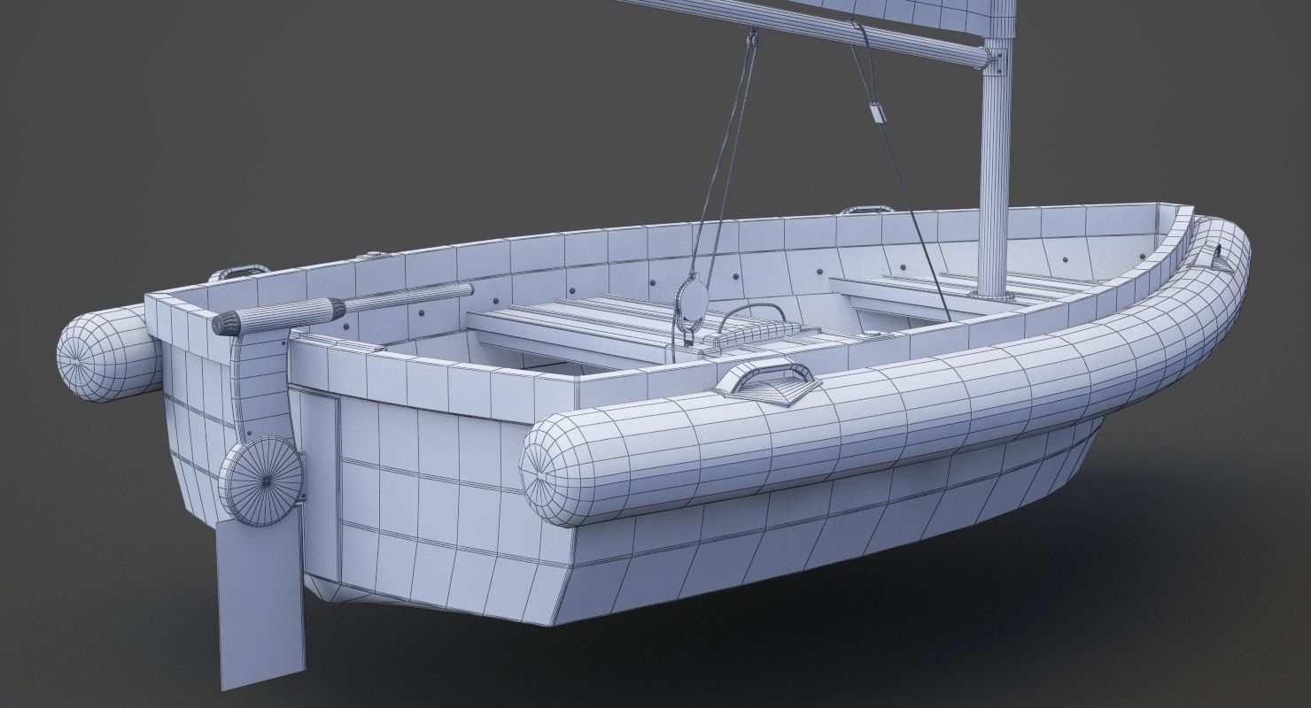 Boat 01 3D model_20