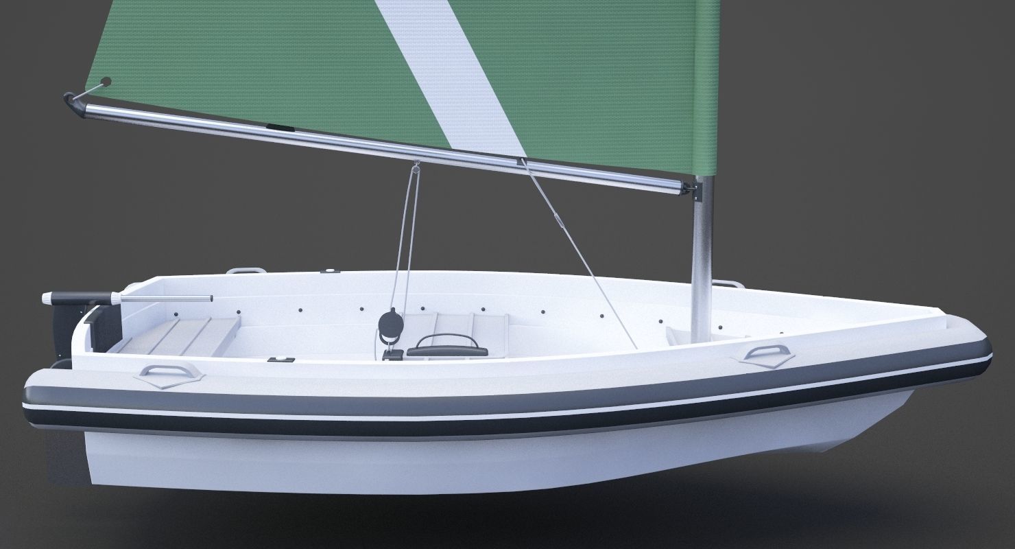 Boat 01 3D model_6