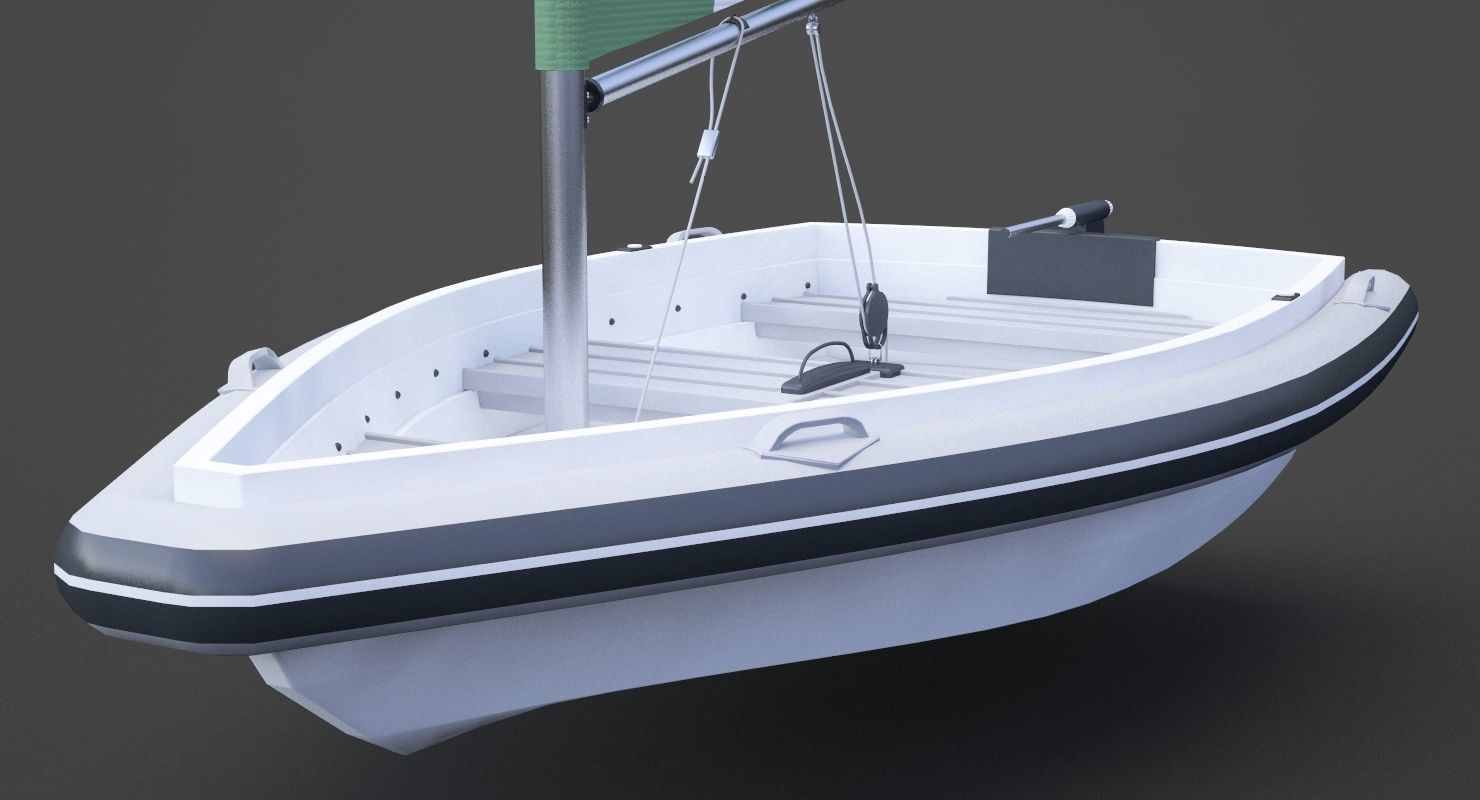 Boat 01 3D model_3