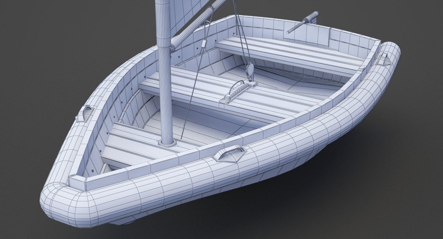 Boat 01 3D model_22