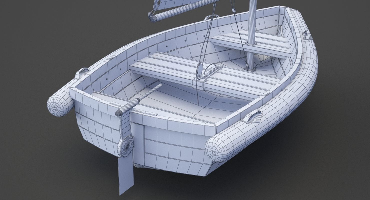 Boat 01 3D model_23