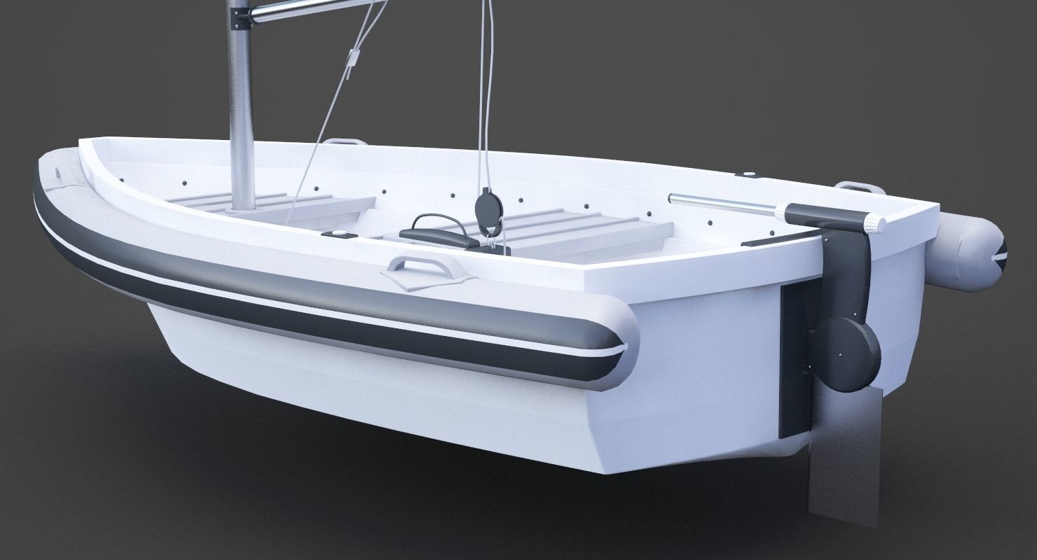 Boat 01 3D model_9