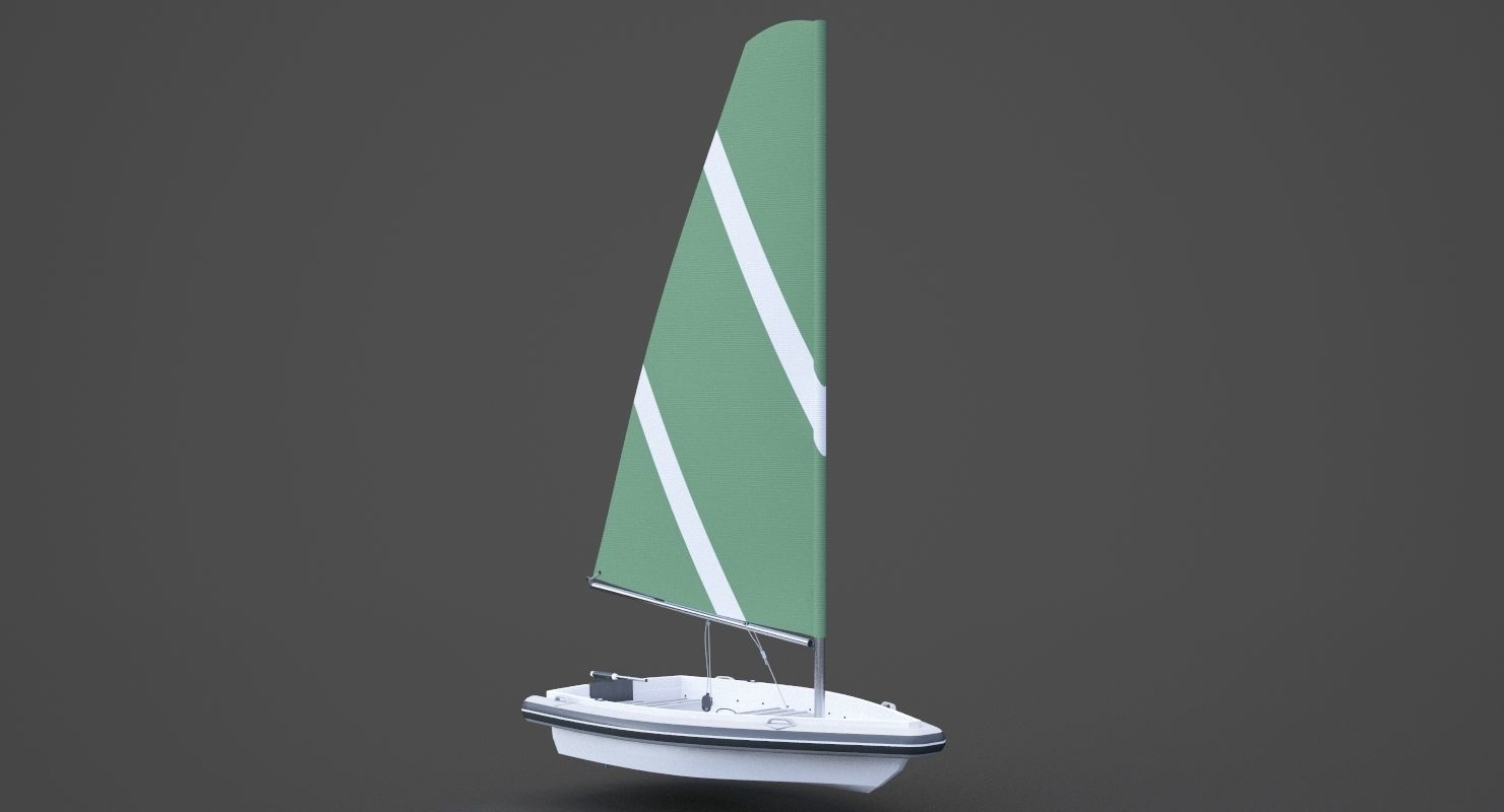 Boat 01 3D model_1