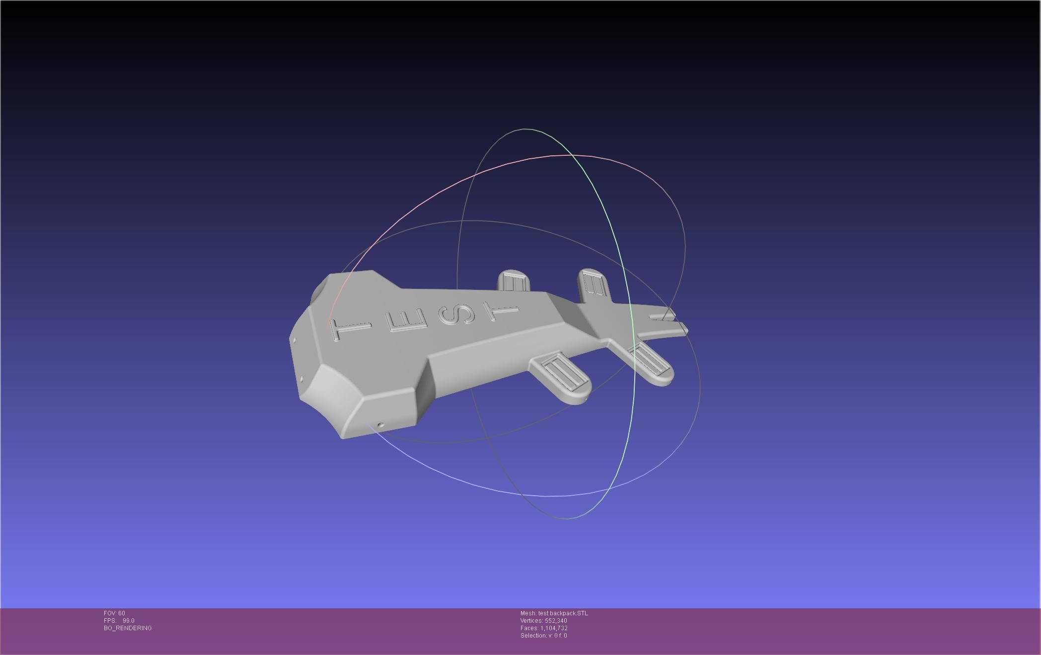 Evangelion Rebuild 2-0 Asuka Backpack 3D print model_4