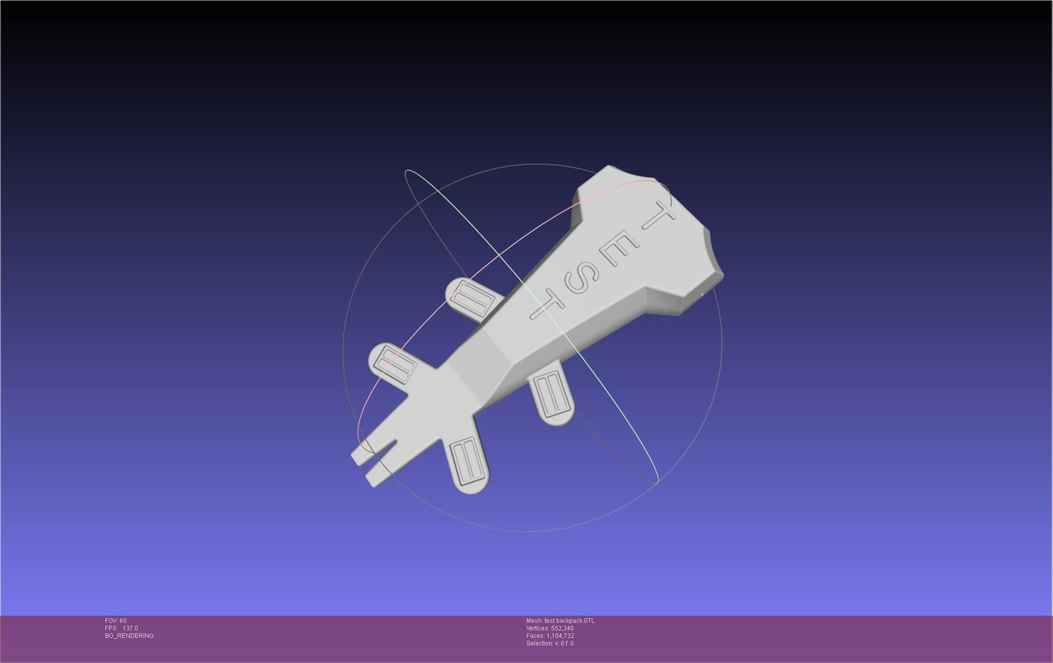 Evangelion Rebuild 2-0 Asuka Backpack 3D print model_10