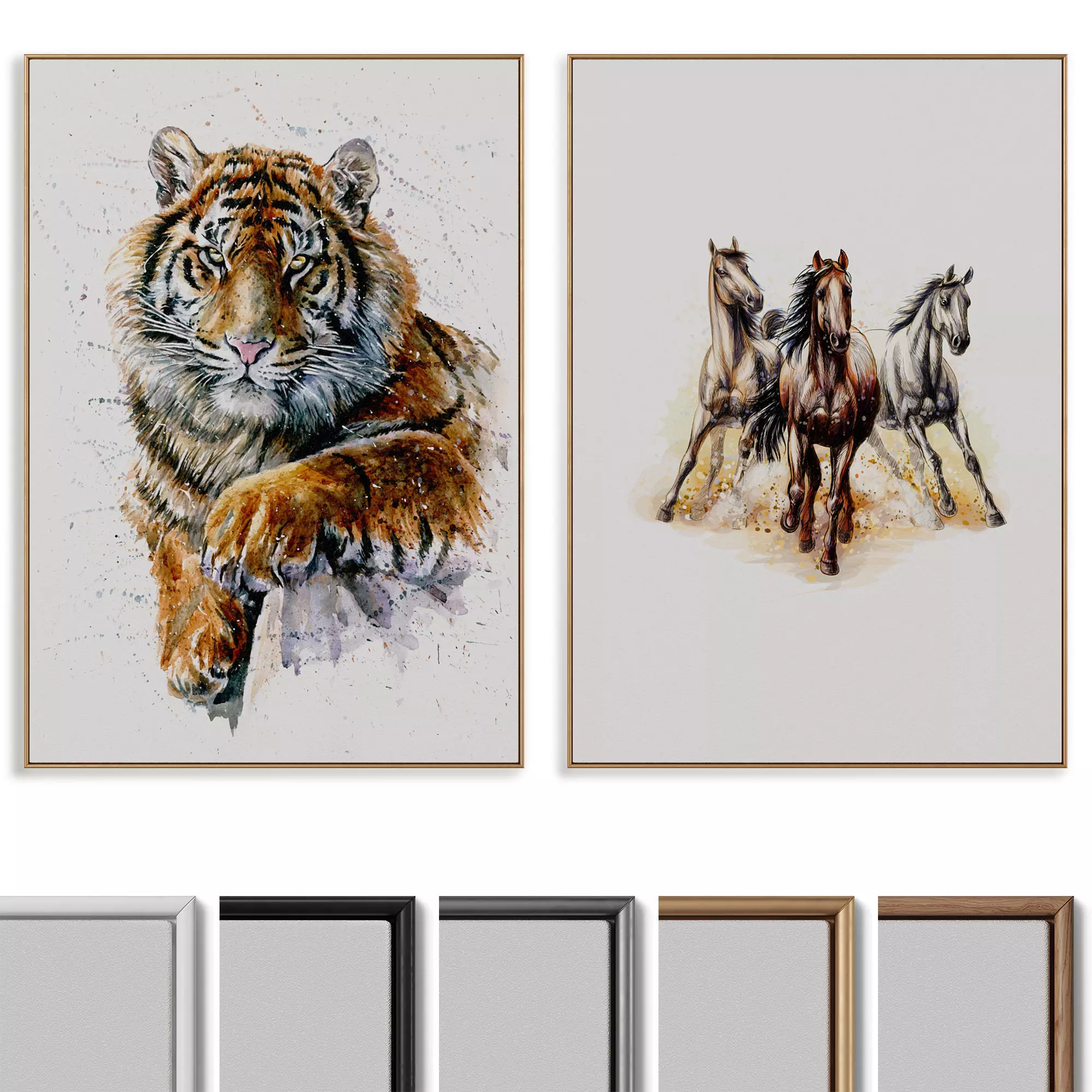 Picture Frame Set 01 3D model_0