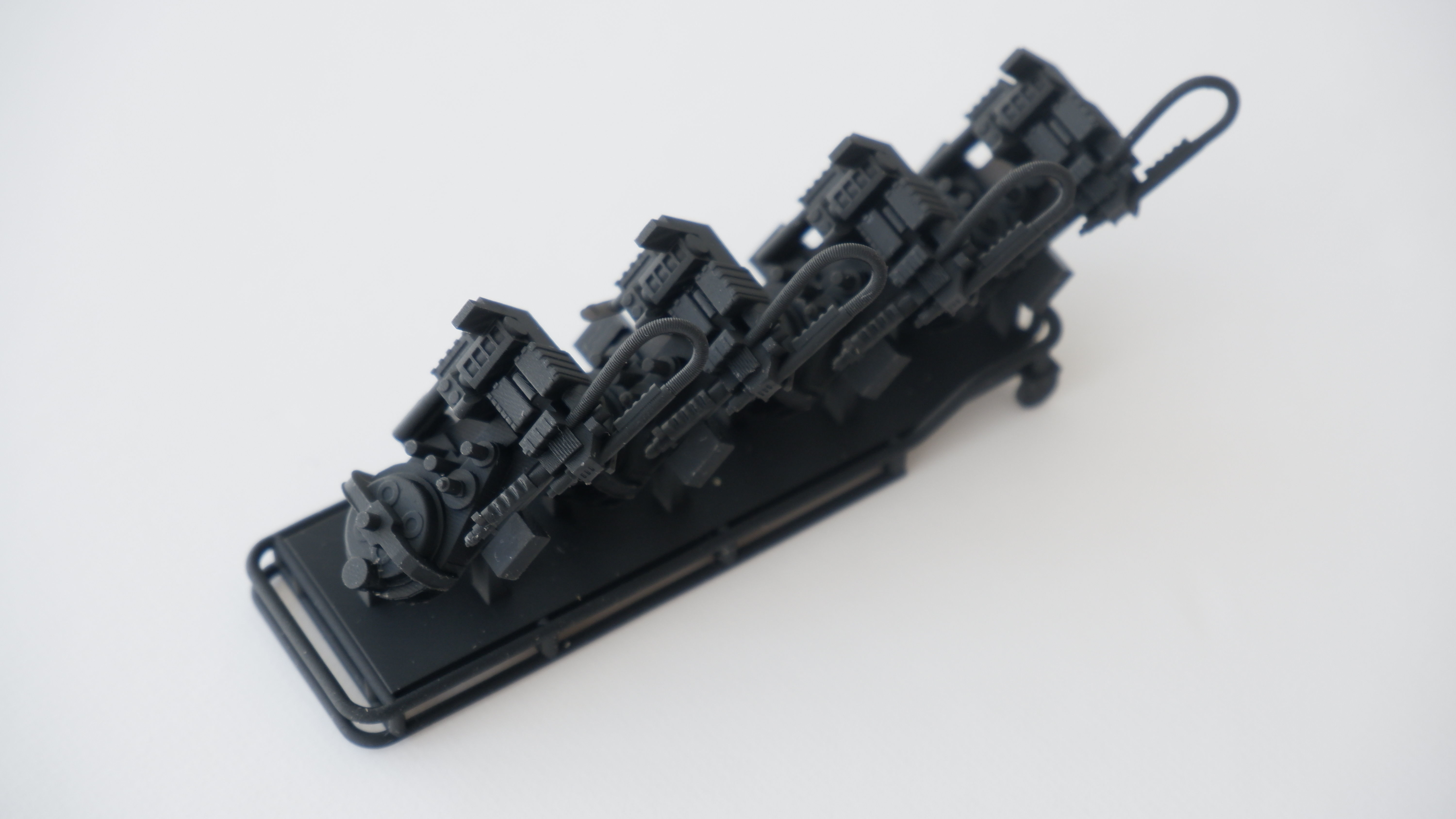 PROTON PACK AND GURNEY FROM GHOSTBUSTERS SCALE MODEL DETAIL KIT 3D print model_4