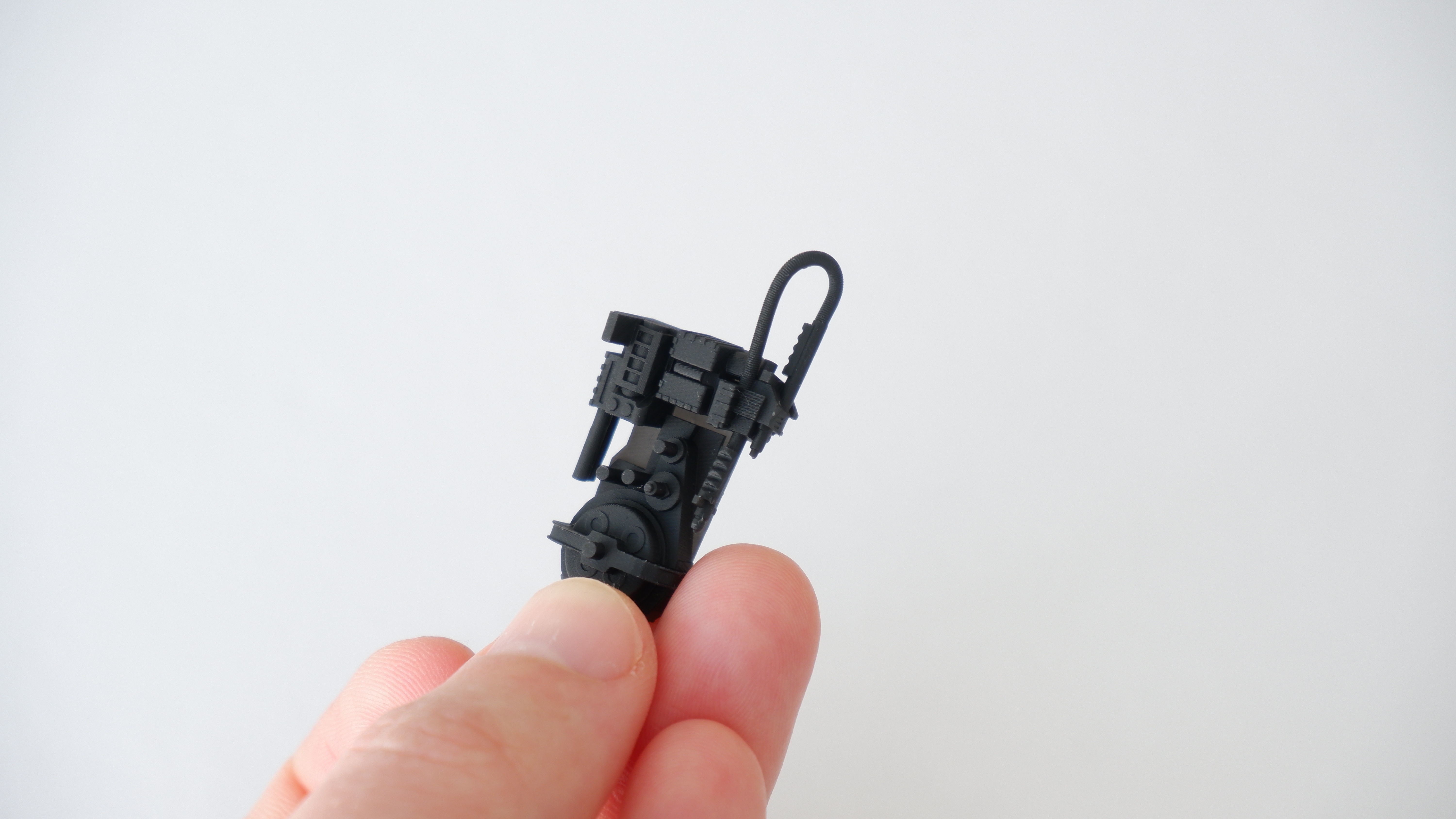 PROTON PACK AND GURNEY FROM GHOSTBUSTERS SCALE MODEL DETAIL KIT 3D print model_3