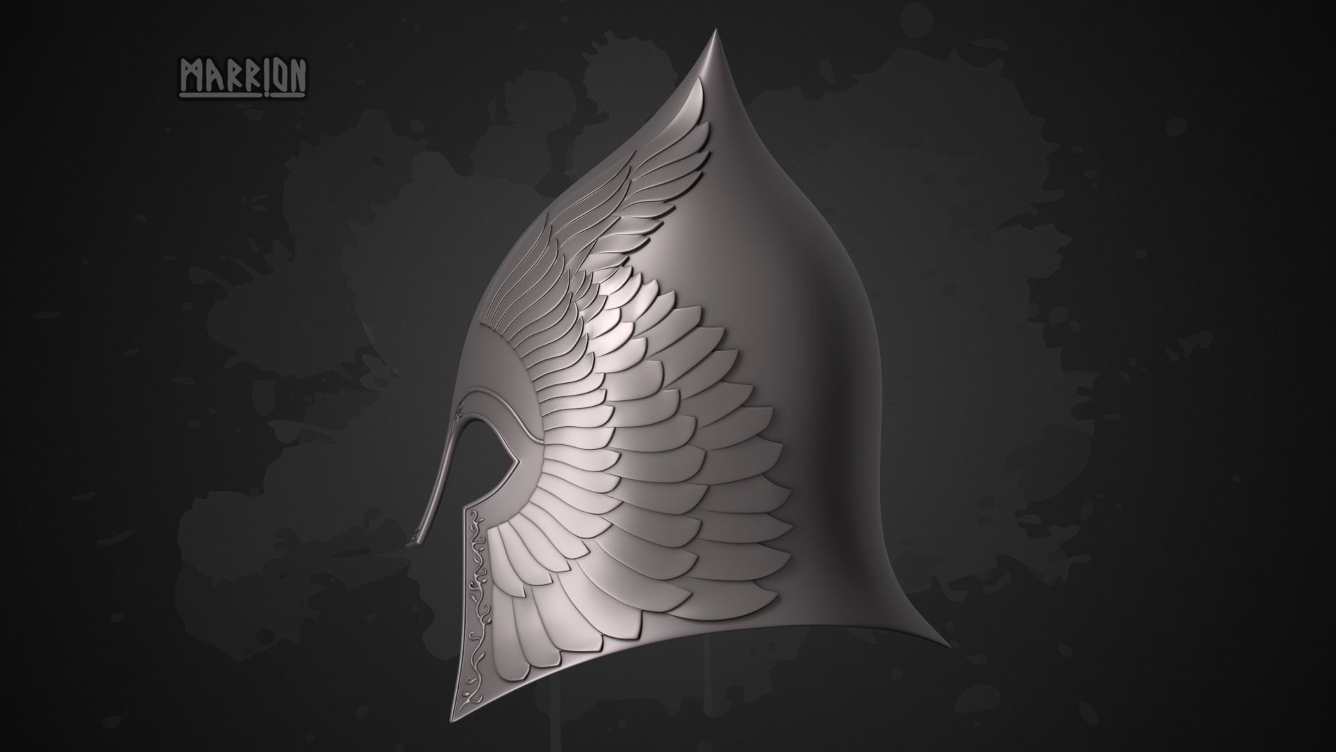 REMAKE Gondor Helmet LotR 3D print model_7