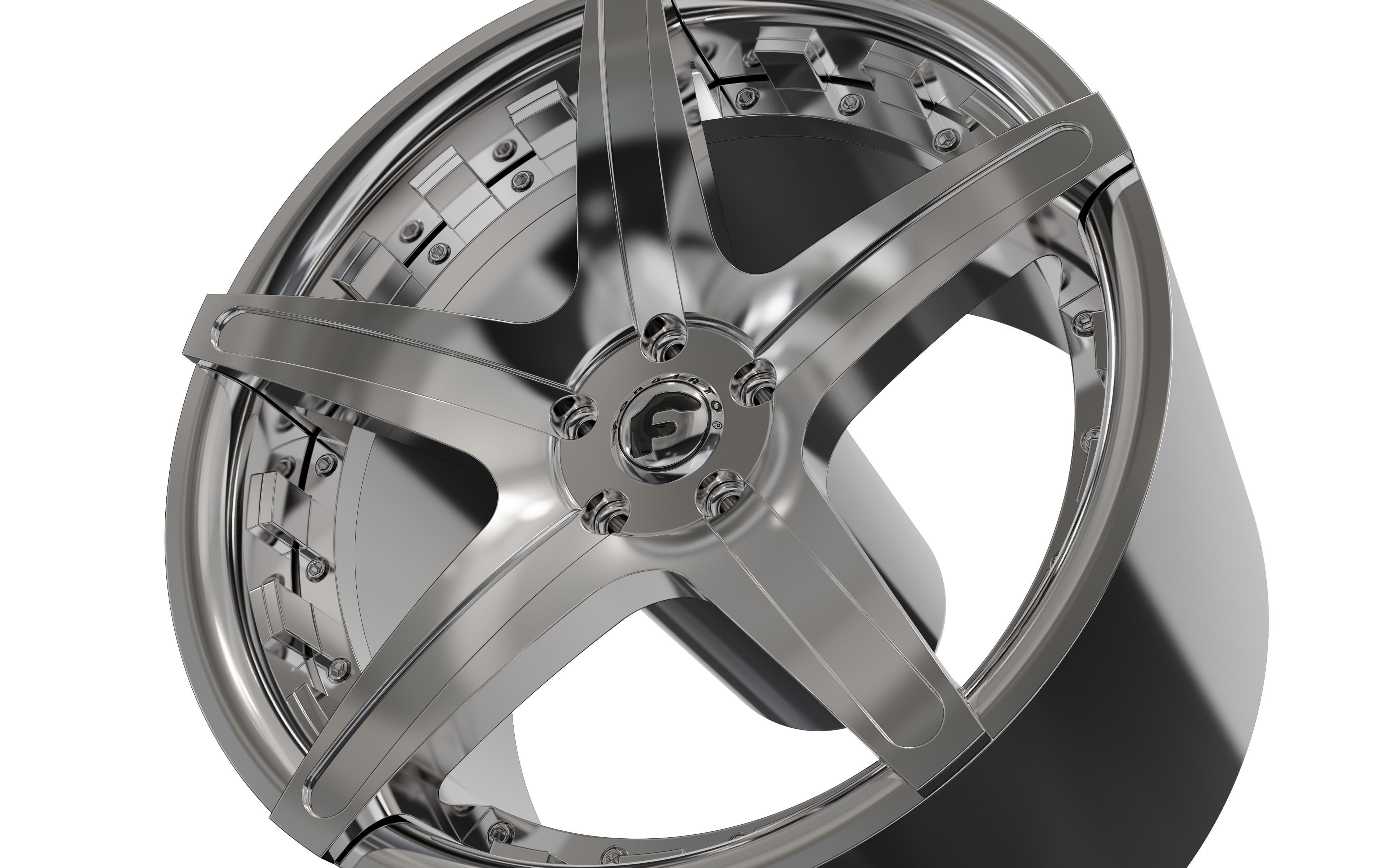 forgiato Aggio-ECL concave wheel 3D print model_7