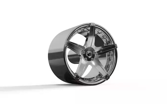 forgiato Aggio-ECL concave wheel 3D print model